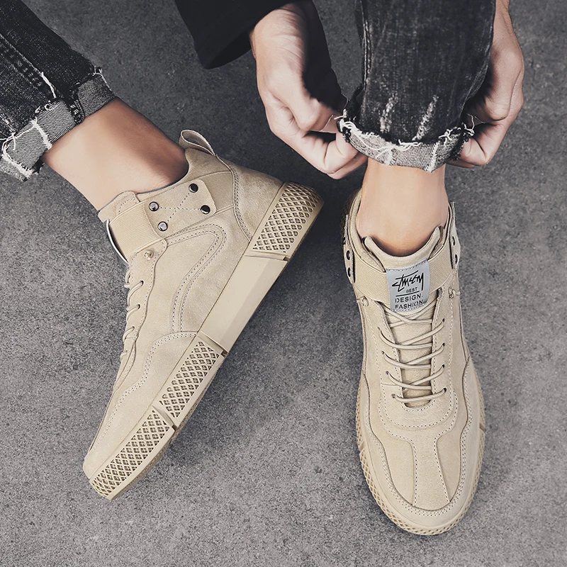 Men Casual Boots Outdoor Footwear Casual Male Shoe Zapatos Casuales Para Hombre Mens Shoes Leather Men Black Men's Loafers
Men Casual Boots Outdoor Footwear Casual Male Shoe Zapatos Casuales Para Hombre Mens Shoes Leather Men Black Men's Loafers