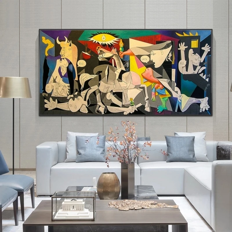 Guernica By знаменитый Пикассо смешная Абстрактная Картина на холсте настенный и художественный плакат Настенные и принты домашняя картина для ...
Guernica By знаменитый Пикассо смешная Абстрактная Картина на холсте настенный и художественный плакат Настенные и принты домашняя картина для ...