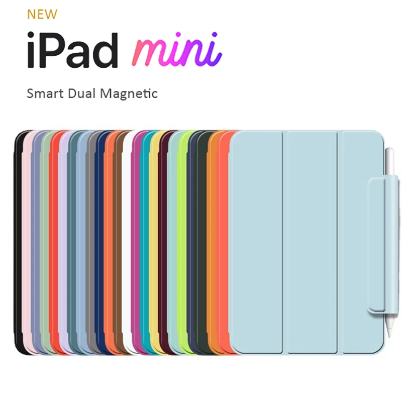Новый чехол Mini 6 для iPad Air 4 2020 Pro 11 2021 Магнитный чехол без краев Чехол-книжка с подставкой для iPad Mini 6 Pro 12,9 2020
Новый чехол Mini 6 для iPad Air 4 2020 Pro 11 2021 Магнитный чехол без краев Чехол-книжка с подставкой для iPad Mini 6 Pro 12,9 2020