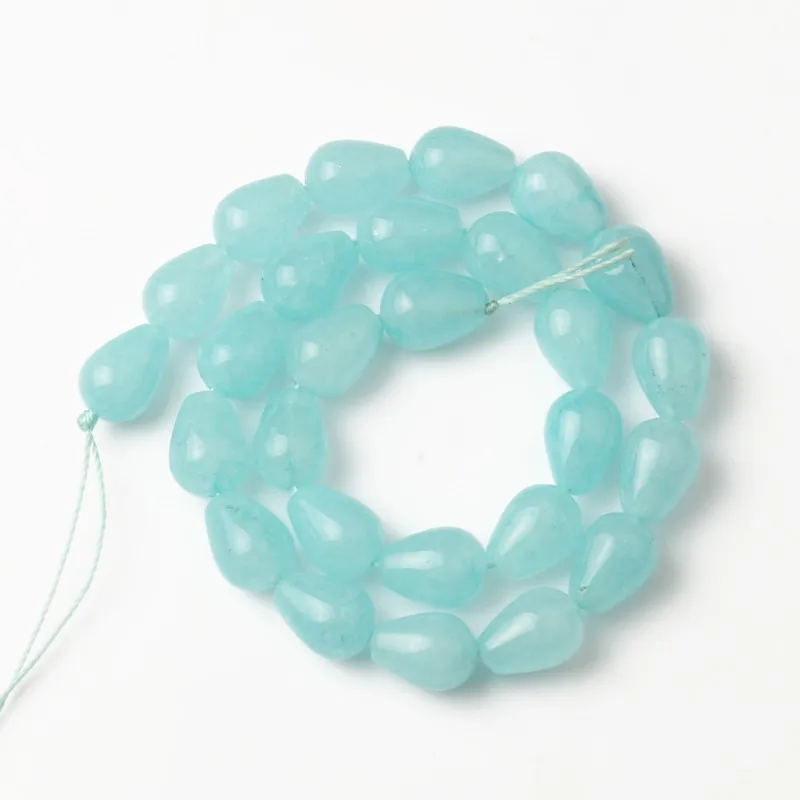 Natural Water Drop Amazonite Stone 8x12mm 10x14mm Loose Spacer Beads for Beadwork Jewelry Making Diy Bracelet Necklace 15 Inches
Natural Water Drop Amazonite Stone 8x12mm 10x14mm Loose Spacer Beads for Beadwork Jewelry Making Diy Bracelet Necklace 15 Inches
