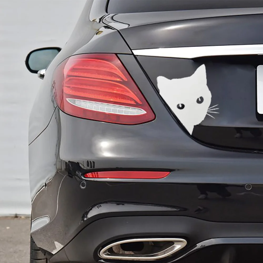 Car-Sticker Automobiles Motorcycles Window Bumper Laptop Vinyl Decal PVC Decorative Goods Cat peeking 15cmx12cm 
Car-Sticker Automobiles Motorcycles Window Bumper Laptop Vinyl Decal PVC Decorative Goods Cat peeking 15cmx12cm