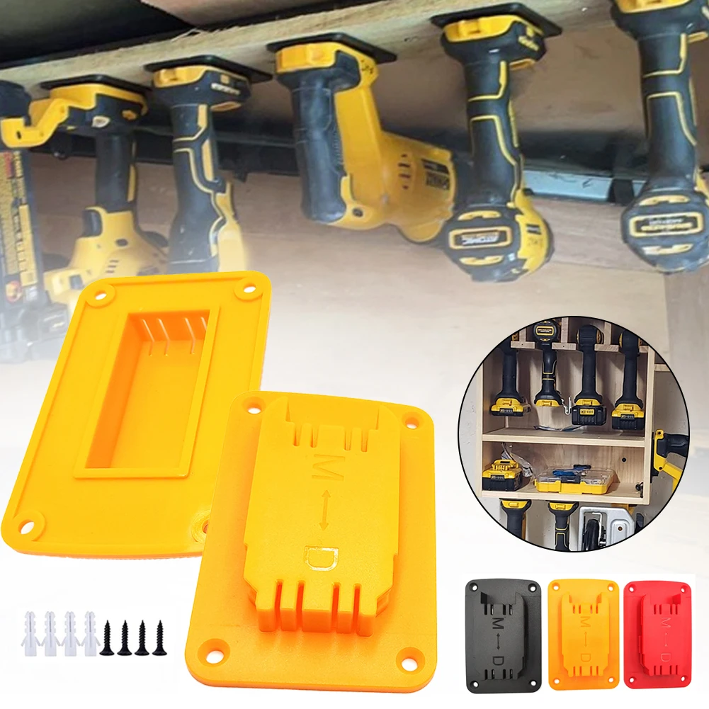 5 PCS Tool Mount for Dewalt 14.4V 18V 20V Drill Mount Fit for Milwaukee M18 18V Tool Holder Slots Hanger For Shelves Walls
5 PCS Tool Mount for Dewalt 14.4V 18V 20V Drill Mount Fit for Milwaukee M18 18V Tool Holder Slots Hanger For Shelves Walls