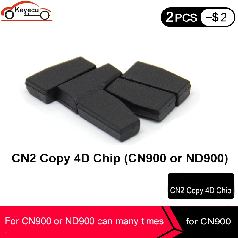 KEYECU 5 Pcs/lot CN2 COPY 4D Chip Transponder Chip working for CN900/nd900 Transponder CN2 chip can be used many times
KEYECU 5 Pcs/lot CN2 COPY 4D Chip Transponder Chip working for CN900/nd900 Transponder CN2 chip can be used many times