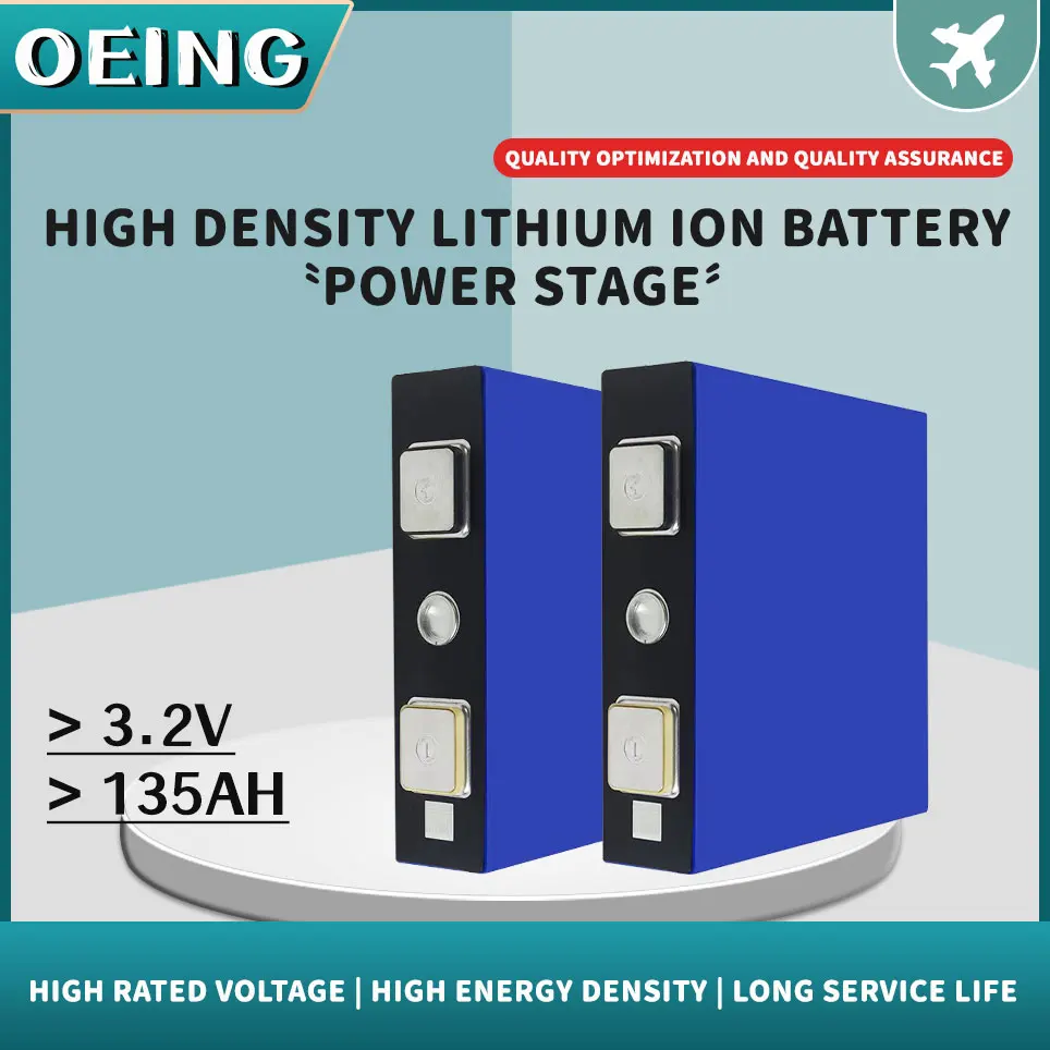 Original 3.2v 135ah lifepo4 Rechargeable Battery DIY 12v 24v 36v 48v deep cycle package ldp lithium cell lithium iron phosphate
Original 3.2v 135ah lifepo4 Rechargeable Battery DIY 12v 24v 36v 48v deep cycle package ldp lithium cell lithium iron phosphate