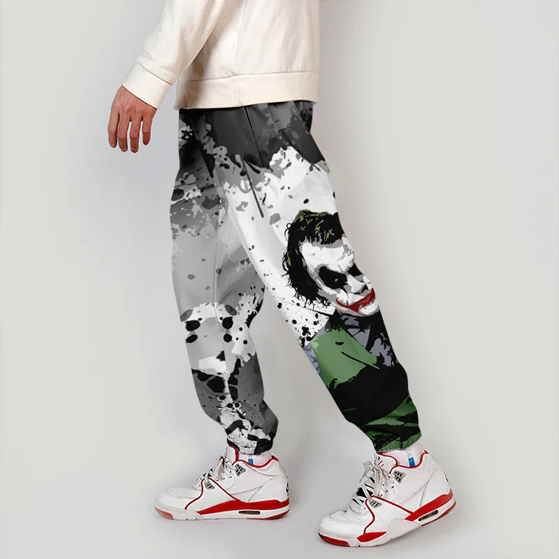 Loose Cargo Pants Haha Joker casual pants Harajuku Streetwear Elastic Waist Harem Hip Hop Joggers Pants New Horror Accessories
Loose Cargo Pants Haha Joker casual pants Harajuku Streetwear Elastic Waist Harem Hip Hop Joggers Pants New Horror Accessories