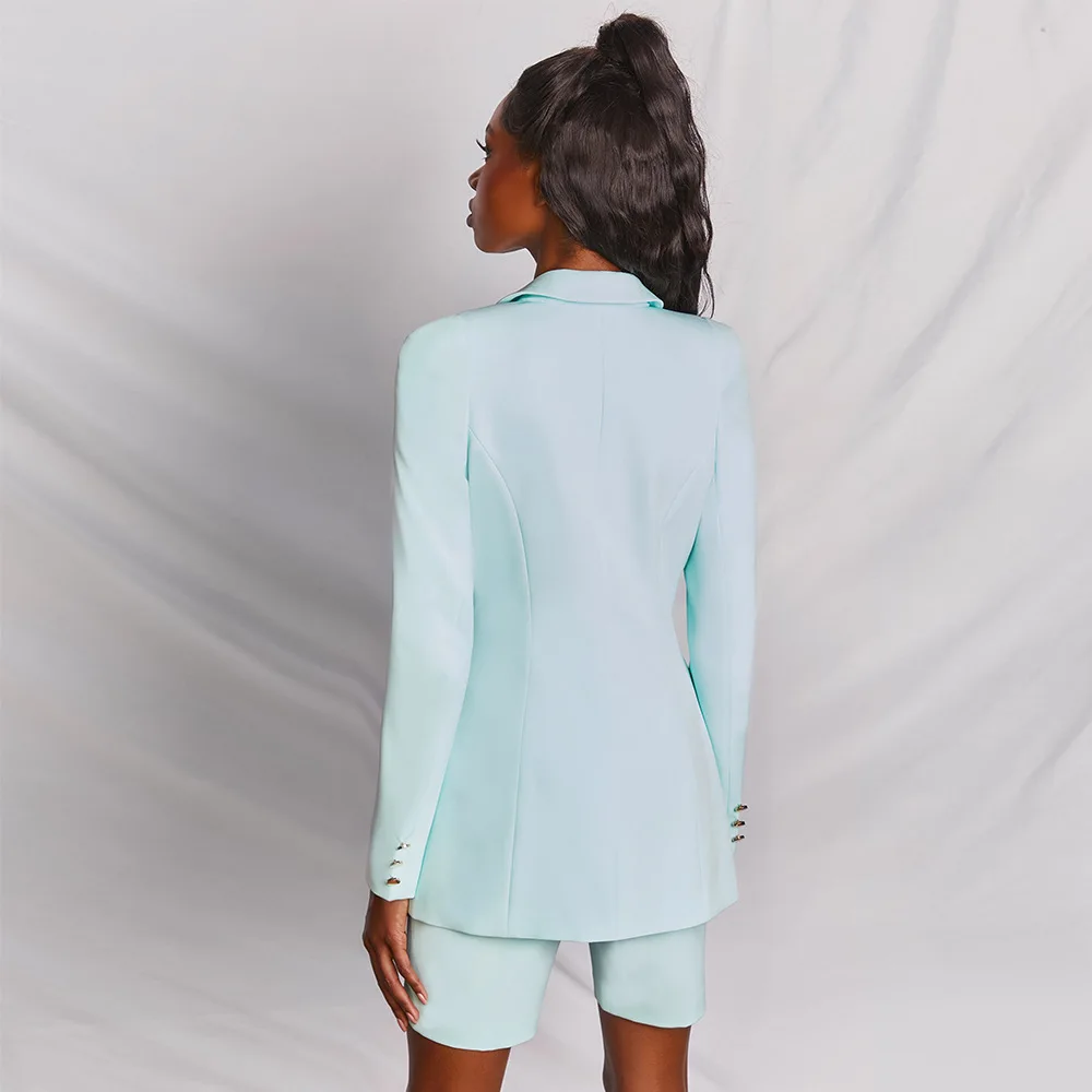 OL Style Women Graceful Solid Suit 2020 Winter Latest Turn-down Collar Long Sleeve Single Button Coats High Waist Shorts Outfits
OL Style Women Graceful Solid Suit 2020 Winter Latest Turn-down Collar Long Sleeve Single Button Coats High Waist Shorts Outfits