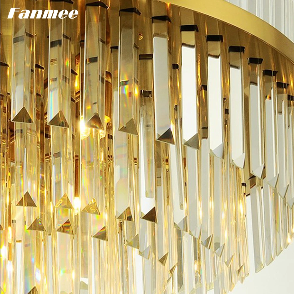Postmodern Clear Crystal Chandelier Light LED Contemporary Luxury Golden Indoor Hanging Lamp Art Deco Living Room Bedroom Hotel
Postmodern Clear Crystal Chandelier Light LED Contemporary Luxury Golden Indoor Hanging Lamp Art Deco Living Room Bedroom Hotel