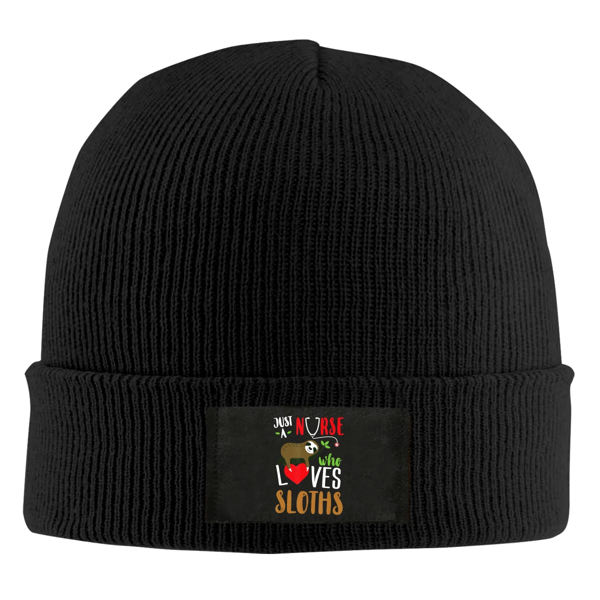 Nurse Who Loves Sloths Beanie Hats For Men Women With Designs Winter Slouchy Knit Skull Cap
Nurse Who Loves Sloths Beanie Hats For Men Women With Designs Winter Slouchy Knit Skull Cap