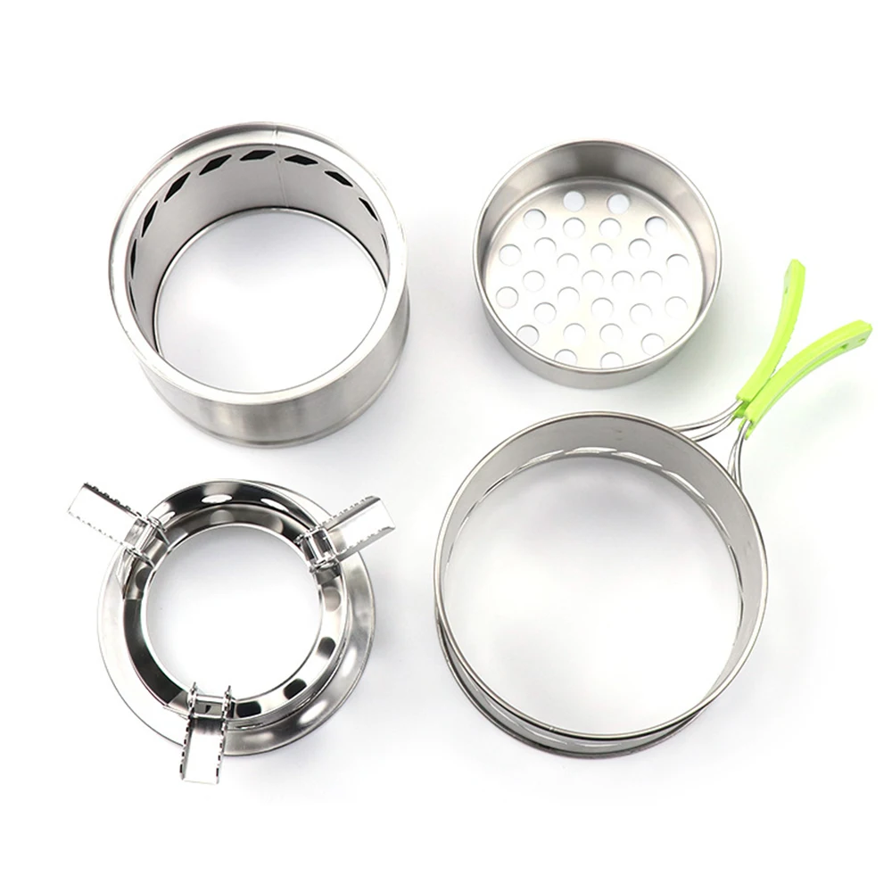 Wood Burning Stove with Foldable Handles Blowpipe Wire Saw Kit Mini BBQ Grill with Carry Bag For Backpacking Camping Cooking
Wood Burning Stove with Foldable Handles Blowpipe Wire Saw Kit Mini BBQ Grill with Carry Bag For Backpacking Camping Cooking