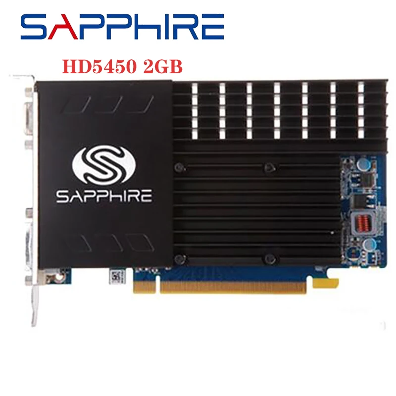 

SAPPHIRE HD 5450 2GB Graphics Card GPU For AMD 5400 GPU Desktop Graphics Video Card Radeon HD 5450 2GB GDDR3 Used