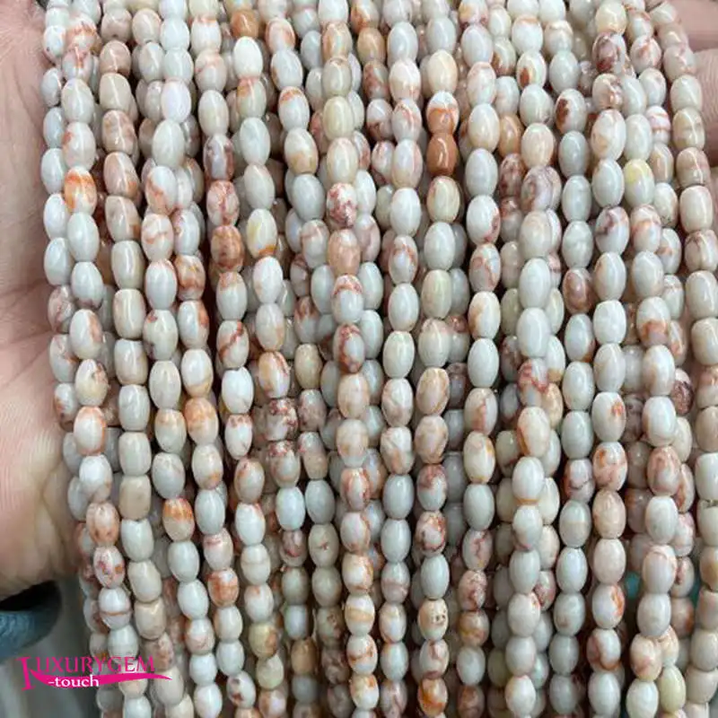 Natural Multicolor Stone Spacer Loose Beads 4x6mm Smooth Oval Shape DIY Jewelry Making 38cm a3781
Natural Multicolor Stone Spacer Loose Beads 4x6mm Smooth Oval Shape DIY Jewelry Making 38cm a3781