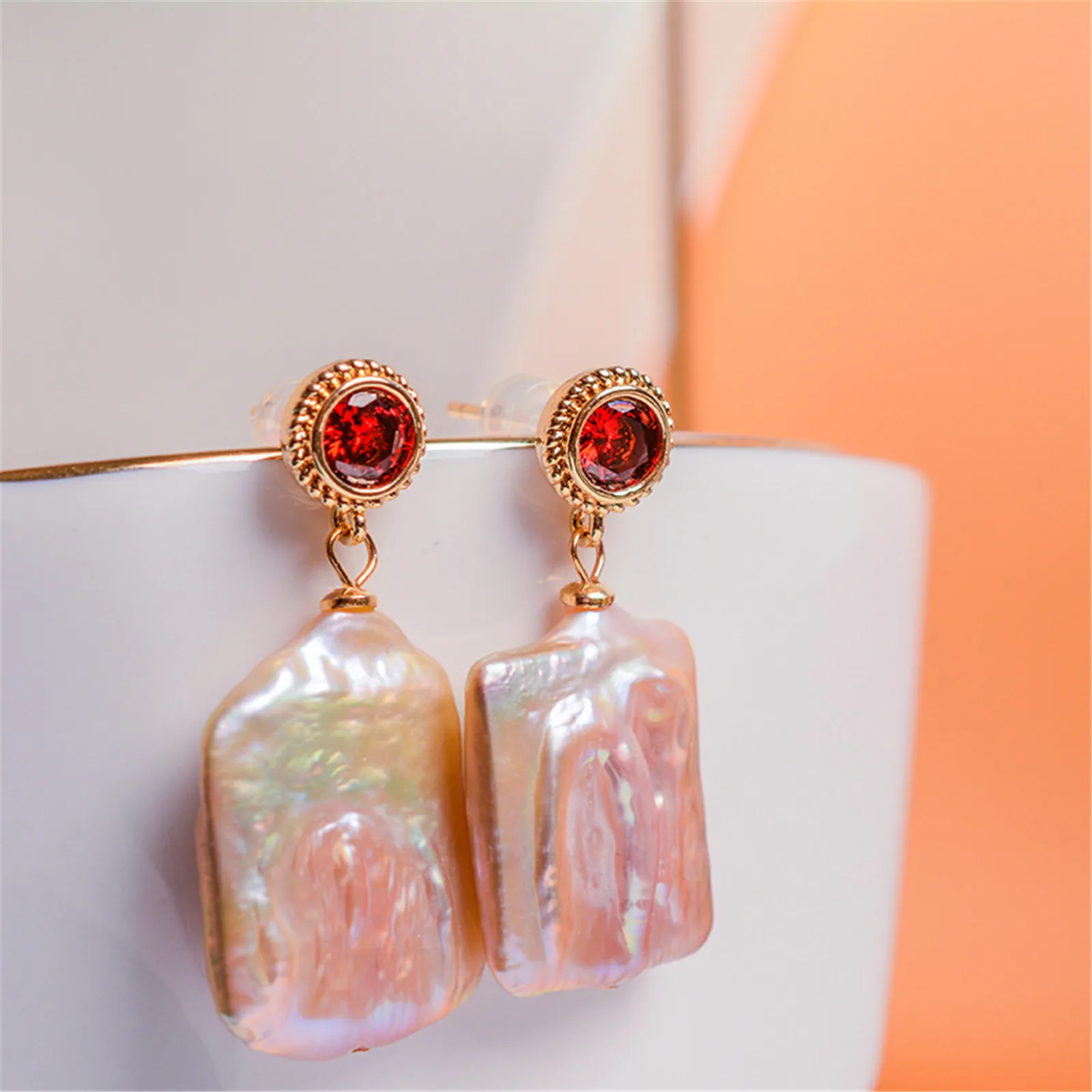 Natural Baroque Irregular Pearl Gems Silver 925 Drop Earrings for Women Girl's Earings Fashion Jewelry 2021
Natural Baroque Irregular Pearl Gems Silver 925 Drop Earrings for Women Girl's Earings Fashion Jewelry 2021