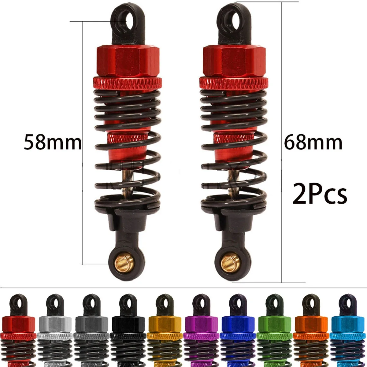 02002/102004 Shock Absorber 70mm 2pcs For HSP 94103 94123 1/10 On-Road/Drift Car Electric Power
02002/102004 Shock Absorber 70mm 2pcs For HSP 94103 94123 1/10 On-Road/Drift Car Electric Power