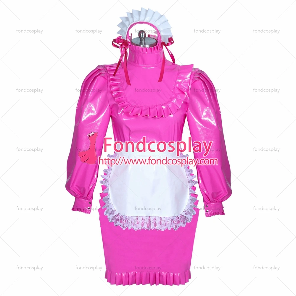 Одежда для взрослых fondcosplay, пикантная, с перекрестными узорами, короткий, французский, с замком, ярко-розовый, тонкое платье из ПВХ, белый фар...
Одежда для взрослых fondcosplay, пикантная, с перекрестными узорами, короткий, французский, с замком, ярко-розовый, тонкое платье из ПВХ, белый фар...