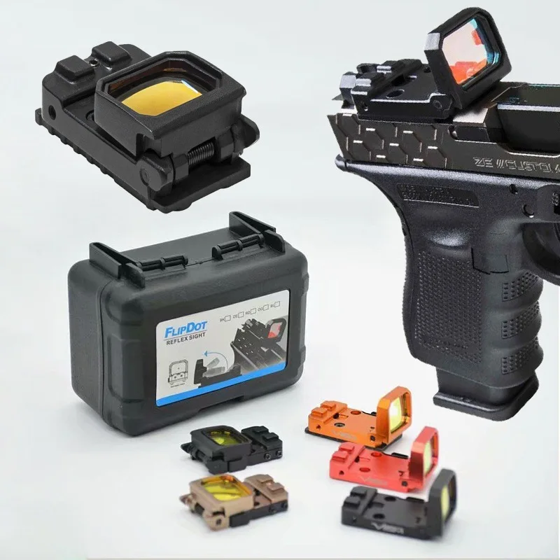 Tactical Mini Flip Up Reflex Red Dot Sight RMR Scope Airsoft Hunting Holographic Sight Glock Pistol 1913 Mount Rifle Scopes
Tactical Mini Flip Up Reflex Red Dot Sight RMR Scope Airsoft Hunting Holographic Sight Glock Pistol 1913 Mount Rifle Scopes