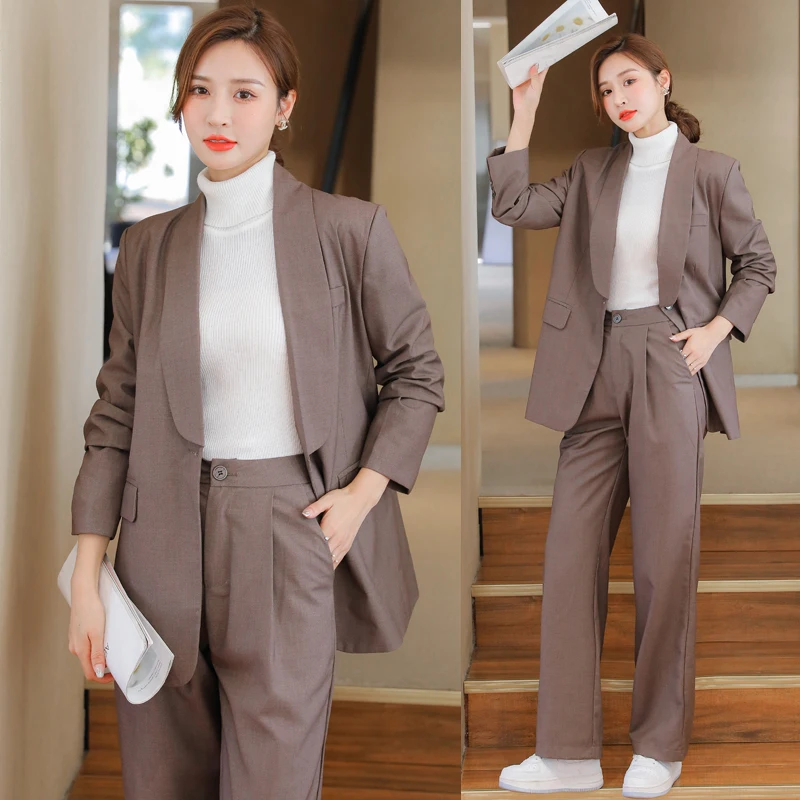 Mozuleva Elegant Women Blazer Suit Office Ladies Pant Suits Single button Blazer & Suit Pant 2022 Work Wear Female Business Sets
Mozuleva Elegant Women Blazer Suit Office Ladies Pant Suits Single button Blazer & Suit Pant 2022 Work Wear Female Business Sets