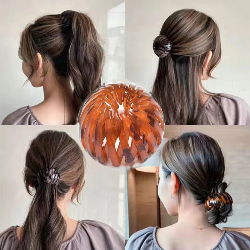 1PCS Women's Bird's Nest Flower Bud Meatball Hair Clip All-match Ponytail Hair Tie Hair Tie Korean Simple Headdress
1PCS Women's Bird's Nest Flower Bud Meatball Hair Clip All-match Ponytail Hair Tie Hair Tie Korean Simple Headdress
