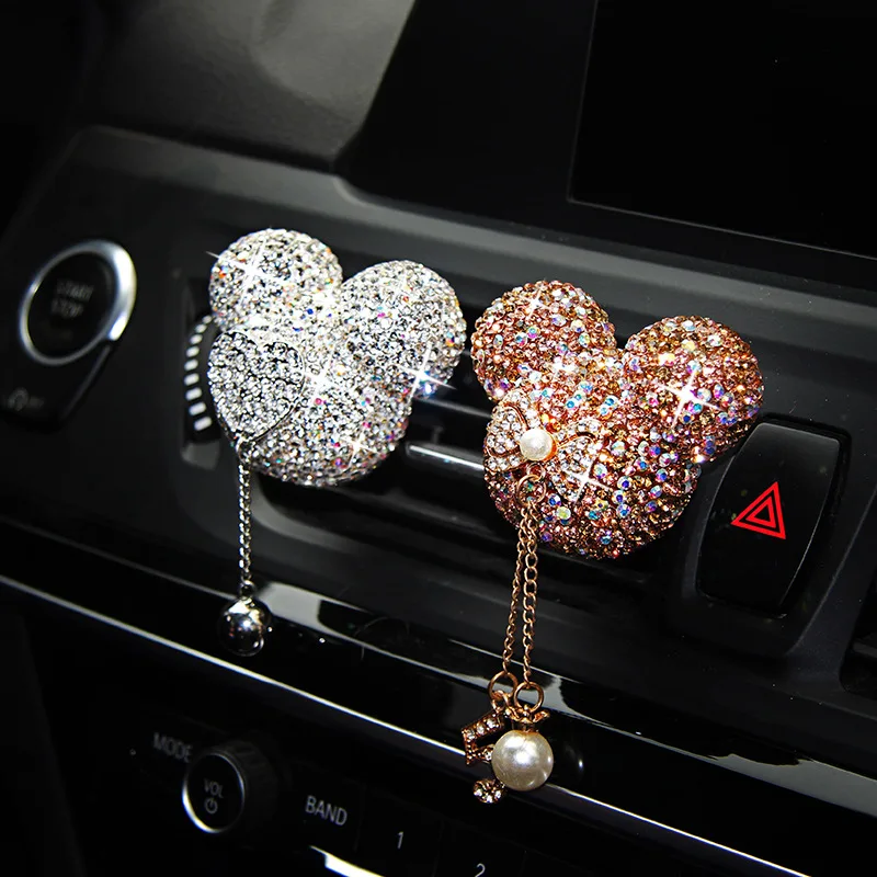 Disney Diamond Mickey Car Air Out Perfume Clip Decoration Car Car Interior Aromatherapy Car Interior Decorations
Disney Diamond Mickey Car Air Out Perfume Clip Decoration Car Car Interior Aromatherapy Car Interior Decorations