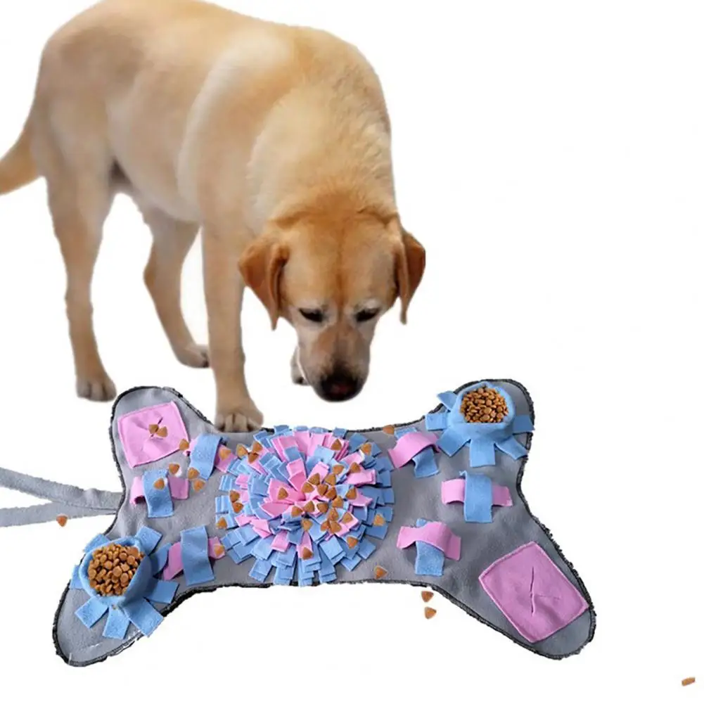 Pet Snuffle Mat Choking-proof Smell Training Fabric Dog Sniffing Feeding Bowl for Eating
Pet Snuffle Mat Choking-proof Smell Training Fabric Dog Sniffing Feeding Bowl for Eating