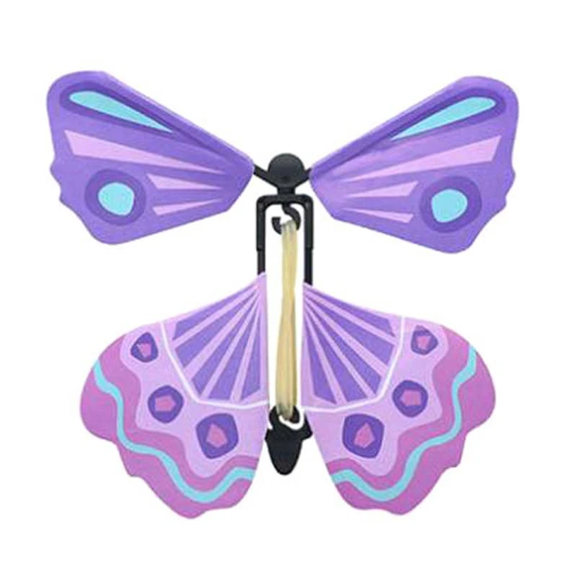 50Pcs Magic Fairy Flying in the Book Butterfly Rubber Band Powered Wind Up Butterfly Toy for Kids Gifts
50Pcs Magic Fairy Flying in the Book Butterfly Rubber Band Powered Wind Up Butterfly Toy for Kids Gifts
