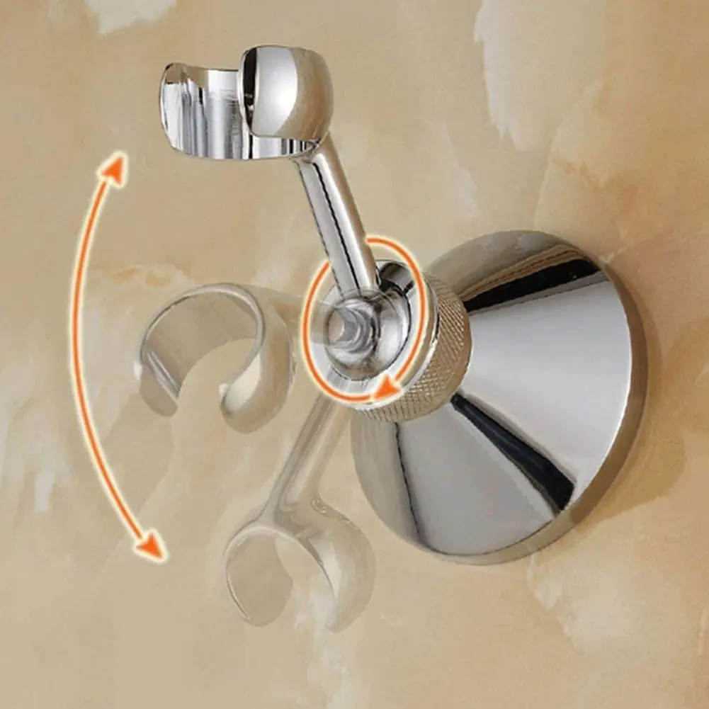 Shower Head Holder Bathroom Wall Mount Holder Adjustable Hand Shower head Stable rotation Bracket Mount Clamp Bathroom Accessory 
Shower Head Holder Bathroom Wall Mount Holder Adjustable Hand Shower head Stable rotation Bracket Mount Clamp Bathroom Accessory