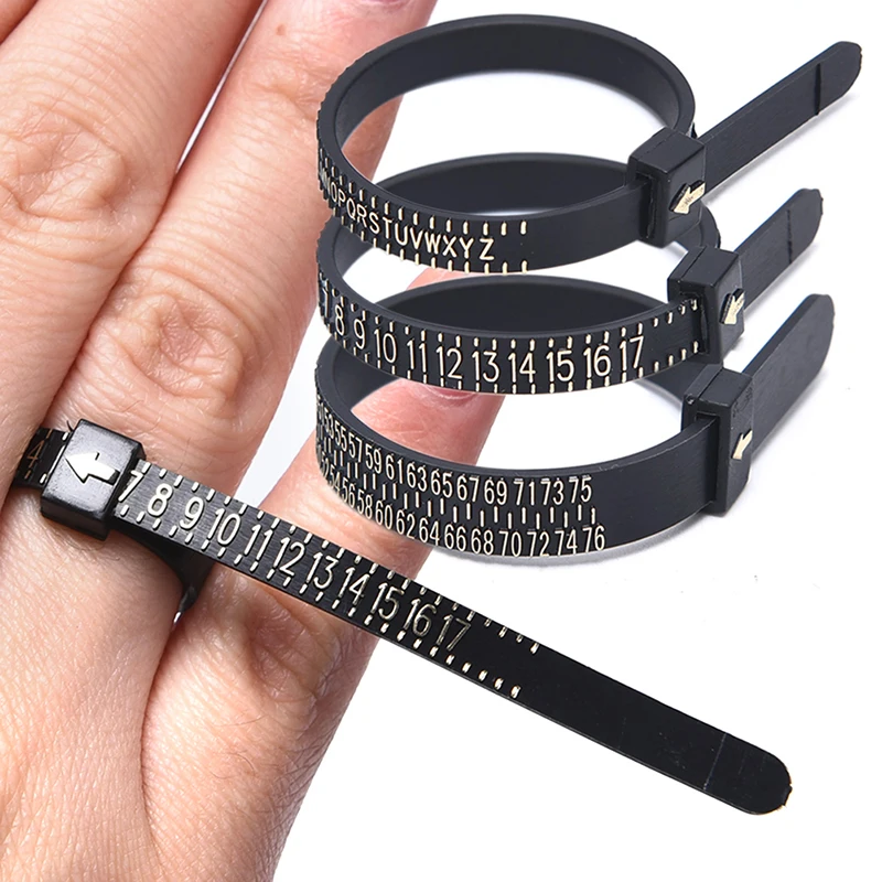 1 Pc Portable High Precision PU Ring Sizer US/Europe/UK Tape Ruler Measuring Finger Ruler Jewelry Measure Gauge Tool 11.5 Cm
1 Pc Portable High Precision PU Ring Sizer US/Europe/UK Tape Ruler Measuring Finger Ruler Jewelry Measure Gauge Tool 11.5 Cm