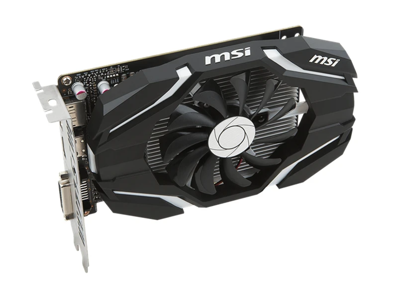 

MSI NVIDIA geforce GTX 1050 Ti 4gt OC 4GB 128 bit gddr5 DX (12) PCI-E 3.0 graphics card (GTX 1050 Ti 4gt OC)