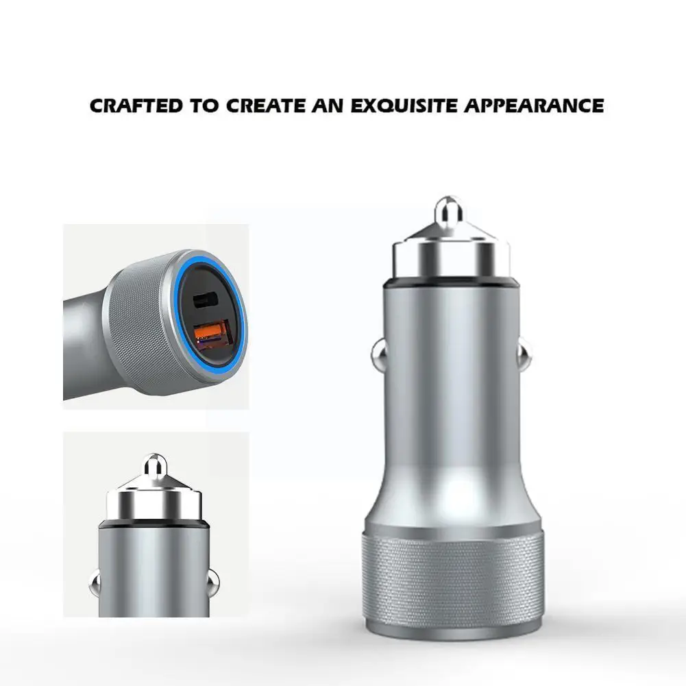 Автомобильная зарядка 45 Вт, Быстрая Мини-светодиодная Быстрая зарядка для 12 планшетов, адаптер зарядного устройства в автомобиле U6o7 
Автомобильная зарядка 45 Вт, Быстрая Мини-светодиодная Быстрая зарядка для 12 планшетов, адаптер зарядного устройства в автомобиле U6o7