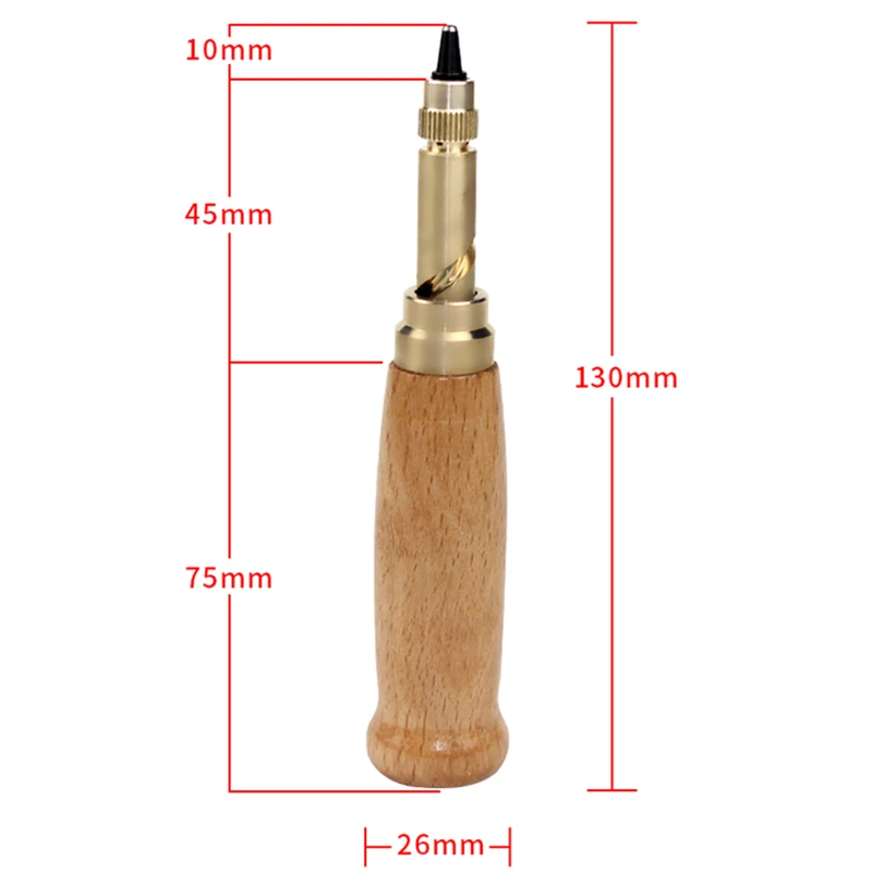 Automatic Belts Punch Replaceable Mute Rotary Punching Punchers Leather Punch Watch Craft Tool Hole Punch Screw Drill Tip Die
Automatic Belts Punch Replaceable Mute Rotary Punching Punchers Leather Punch Watch Craft Tool Hole Punch Screw Drill Tip Die