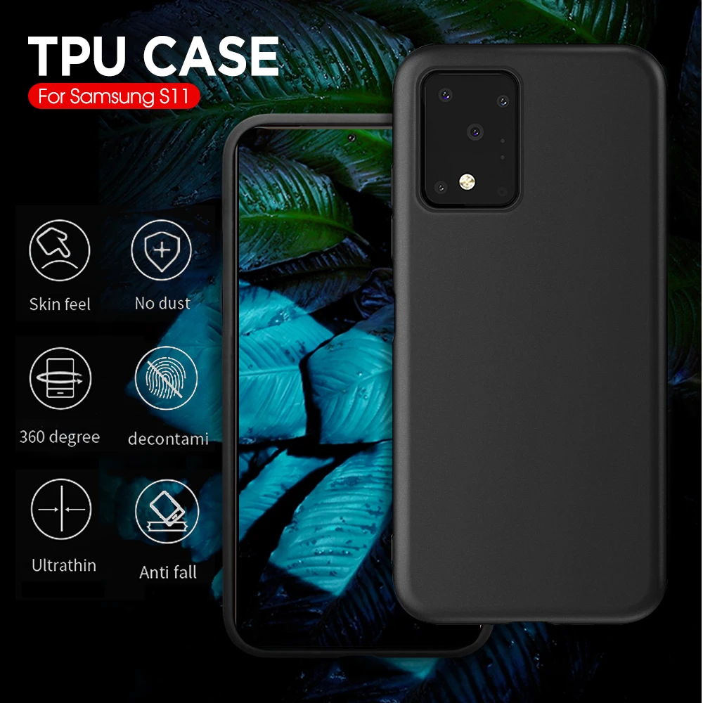 Черный матовый чехол для Samsung A10S A 10S M30S M 30 S A10 M30 силиконовый S20 Plus Ultra A70 A50 A50S A30S из