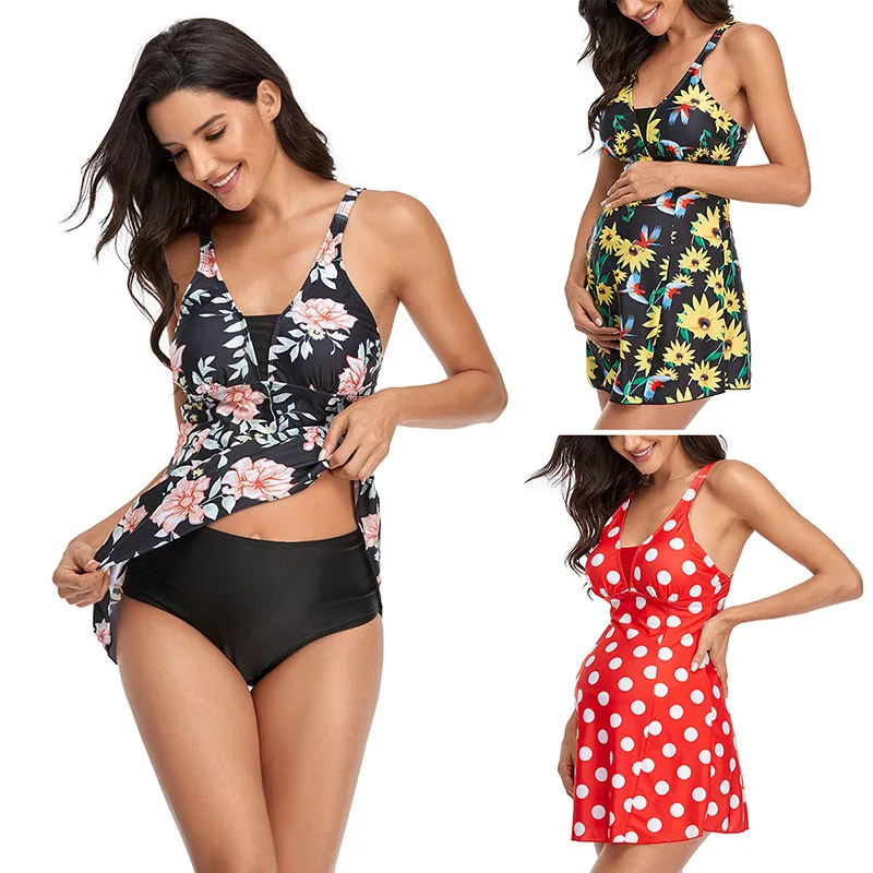 New Maternity Swimwear Printing Split Type High Waist Belly Covering Large Size Bikini Swimsuit Two Pieces Set Bathing Suit /40
New Maternity Swimwear Printing Split Type High Waist Belly Covering Large Size Bikini Swimsuit Two Pieces Set Bathing Suit /40