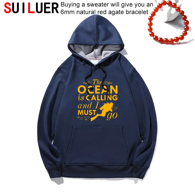 Мужские и женские толстовки Humor The Ocean Is call and I Must Go, забавные свитшоты для Акваланга, новинка, брендовая одежда для дайвинга для взрослых
Мужские и женские толстовки Humor The Ocean Is call and I Must Go, забавные свитшоты для Акваланга, новинка, брендовая одежда для дайвинга для взрослых