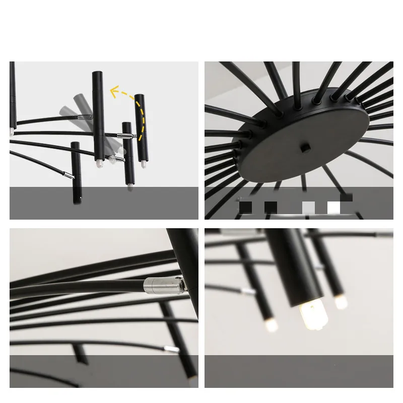 Modern Design Art LED Chandelier lighting Living room Pendant Lamp Bedroom Restaurant Hanging Lights Home Deco fixtures
Modern Design Art LED Chandelier lighting Living room Pendant Lamp Bedroom Restaurant Hanging Lights Home Deco fixtures