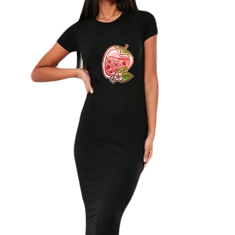 Elegant Party Women Bodycon Sexy Lips Dress Kawaii Cup Printing Short Sleeve Pencil Dress Sexy Plus Size Korean Clothes Vestidos
Elegant Party Women Bodycon Sexy Lips Dress Kawaii Cup Printing Short Sleeve Pencil Dress Sexy Plus Size Korean Clothes Vestidos