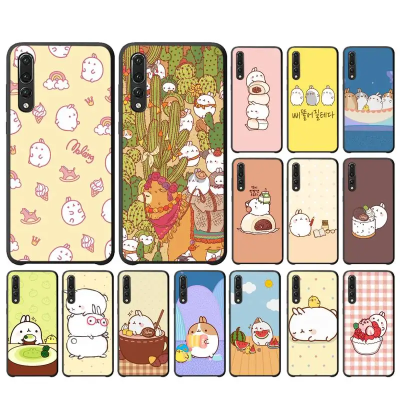 Kawaii Molang Cartoon Anime Phone Case For Huawei Y6 2018 Y7prime2019 funda Case for Y8p Y9 2019 Capa
Kawaii Molang Cartoon Anime Phone Case For Huawei Y6 2018 Y7prime2019 funda Case for Y8p Y9 2019 Capa