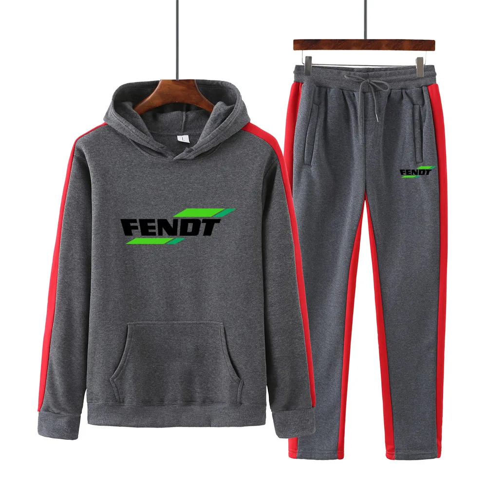 Men's spring and autumn FENDT printed patchwork sweater + patchwork casual trousers sports casual hoodie two-piece men 
Men's spring and autumn FENDT printed patchwork sweater + patchwork casual trousers sports casual hoodie two-piece men