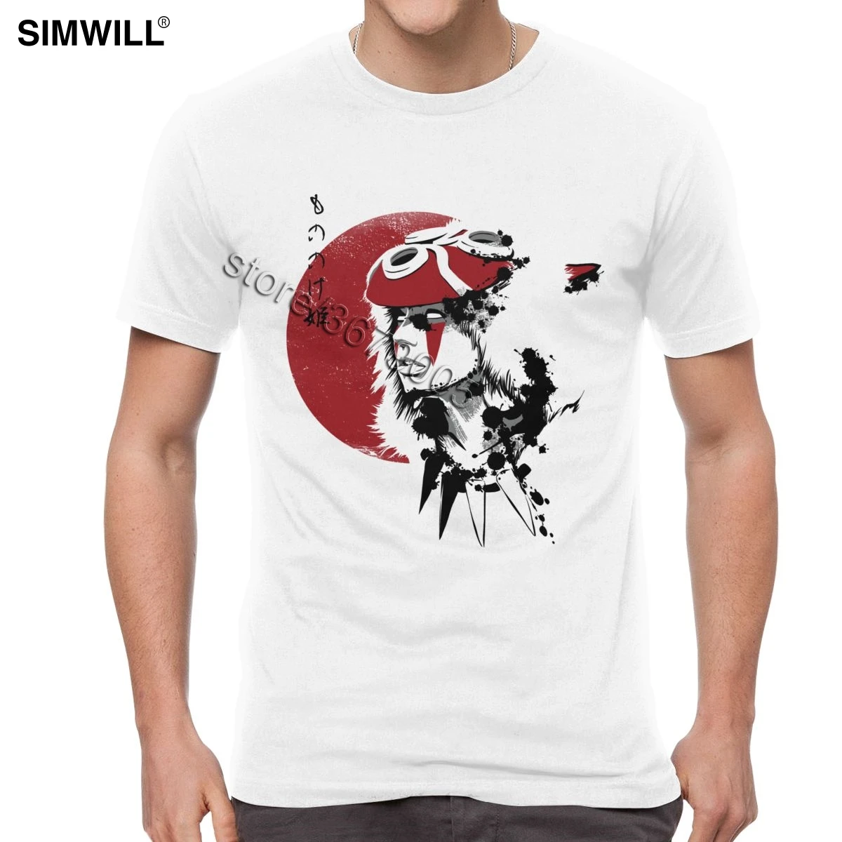 Princess Mononoke Tshirt Mens Cotton Anime Tees Shirt Short Sleeves O-neck T-Shirts Fashion T Shirt Big Size
Princess Mononoke Tshirt Mens Cotton Anime Tees Shirt Short Sleeves O-neck T-Shirts Fashion T Shirt Big Size