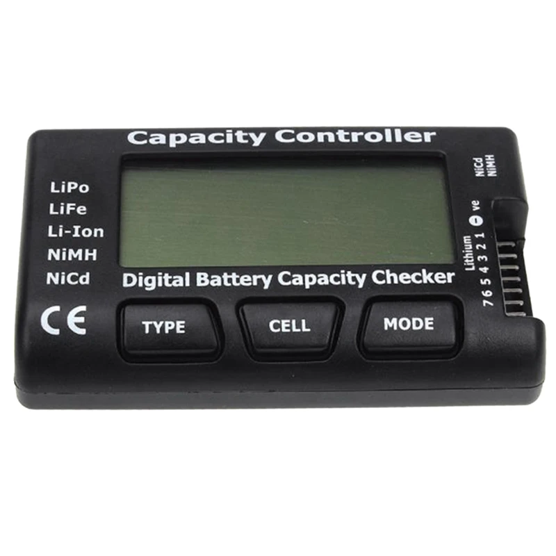 Cellmeter-7 Digital Battery Capacity Checker, RC Cellmeter 7 For Lipo Life Li-Ion Nimh Nicd
Cellmeter-7 Digital Battery Capacity Checker, RC Cellmeter 7 For Lipo Life Li-Ion Nimh Nicd