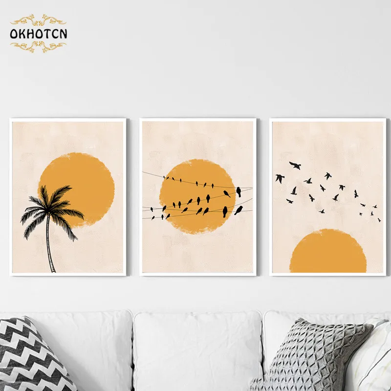 Landscape Poster Sunset Bird HD Print Canvas Painting Scandinavian Wall Picture Artwork Canvas Painting Simplicity Home Decor 
Landscape Poster Sunset Bird HD Print Canvas Painting Scandinavian Wall Picture Artwork Canvas Painting Simplicity Home Decor