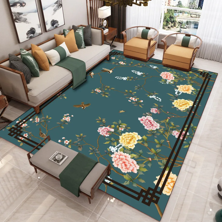 New Chinese Style Modern Minimalist Carpet Floor Mat Printing Living Room Carpet Coffee Table Room Rugs Bedroom Bedside Blanket
New Chinese Style Modern Minimalist Carpet Floor Mat Printing Living Room Carpet Coffee Table Room Rugs Bedroom Bedside Blanket