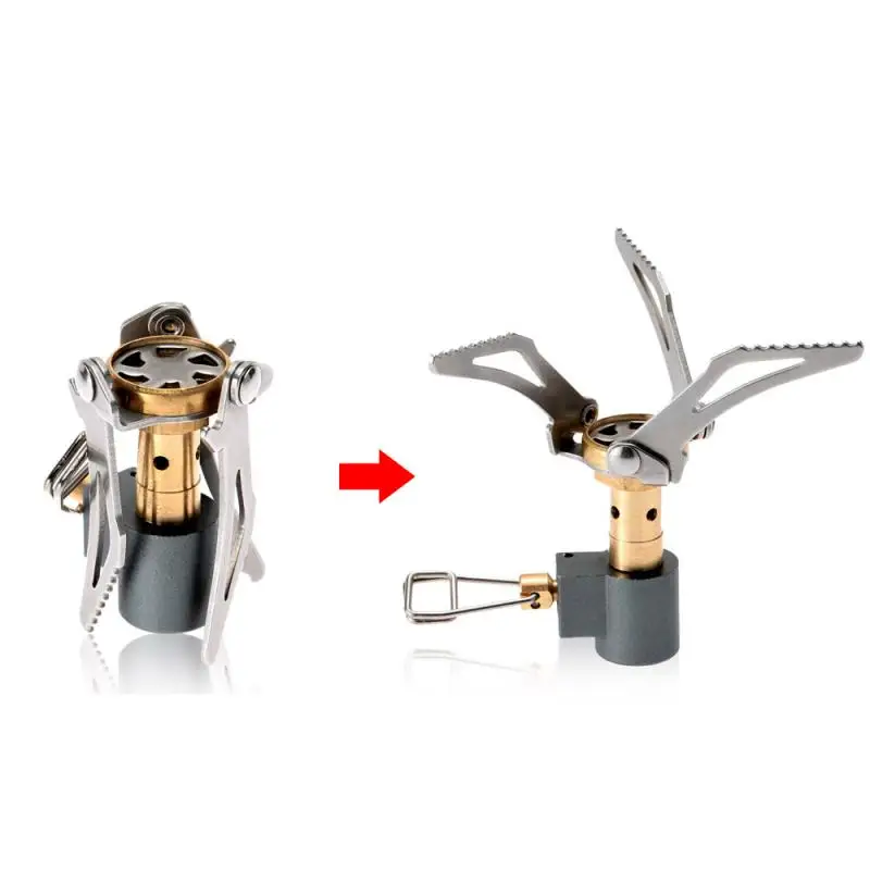 Folding Mini Camping Gas Stove Burner 3000W Pocket Picnic Survival Furnace Cooking Gas Burner Cooker Stove 45g Pouch
Folding Mini Camping Gas Stove Burner 3000W Pocket Picnic Survival Furnace Cooking Gas Burner Cooker Stove 45g Pouch