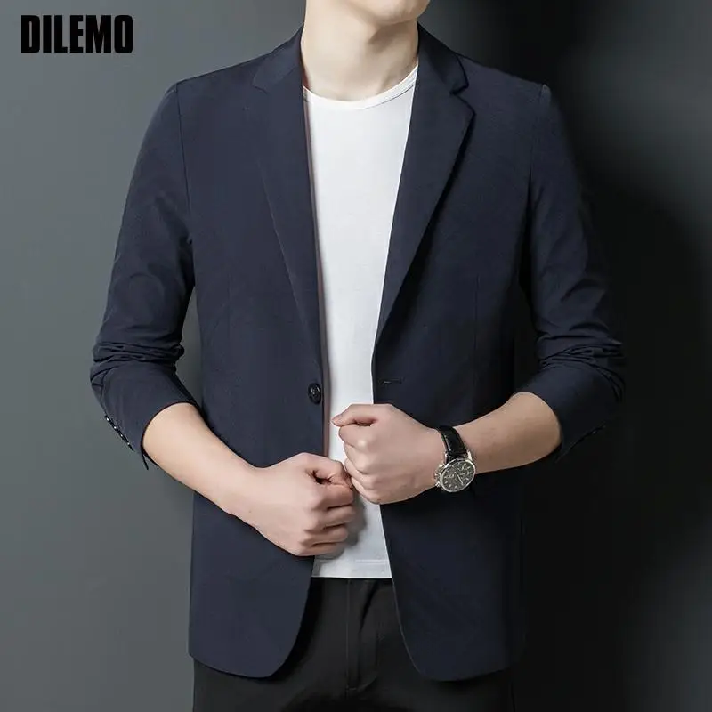 High End New Brand Casual Fashion Elegant Smart Slim Fit Designer Blazer Jacket Expensive Suit For Men Business Men's Clothing
High End New Brand Casual Fashion Elegant Smart Slim Fit Designer Blazer Jacket Expensive Suit For Men Business Men's Clothing