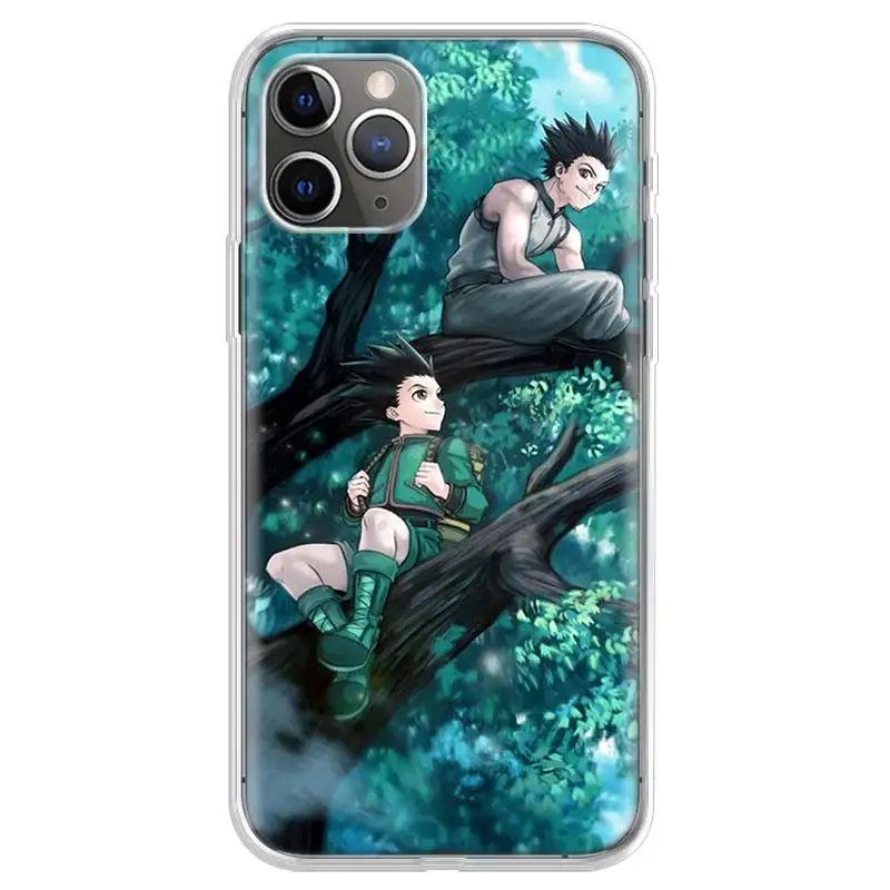 Чехол для телефона Hunter X Gon Freecss iPhone 12 11 Pro 7 6X8 6S Plus XS MAX + XR 5S 6G 7G SE Mini|Бамперы| |