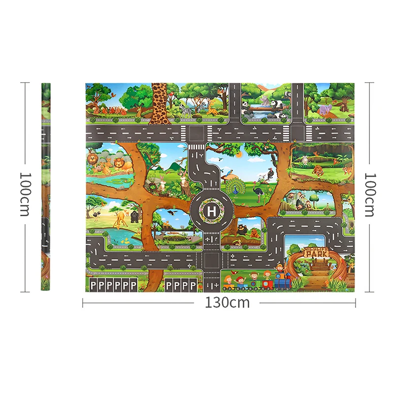Baby Play Mat Carpet City Traffic Road Map Mat Animal Parking Lot Roadmap Traffic Signs Baby Kids Climbing Playing Mat Game Rug 
Baby Play Mat Carpet City Traffic Road Map Mat Animal Parking Lot Roadmap Traffic Signs Baby Kids Climbing Playing Mat Game Rug