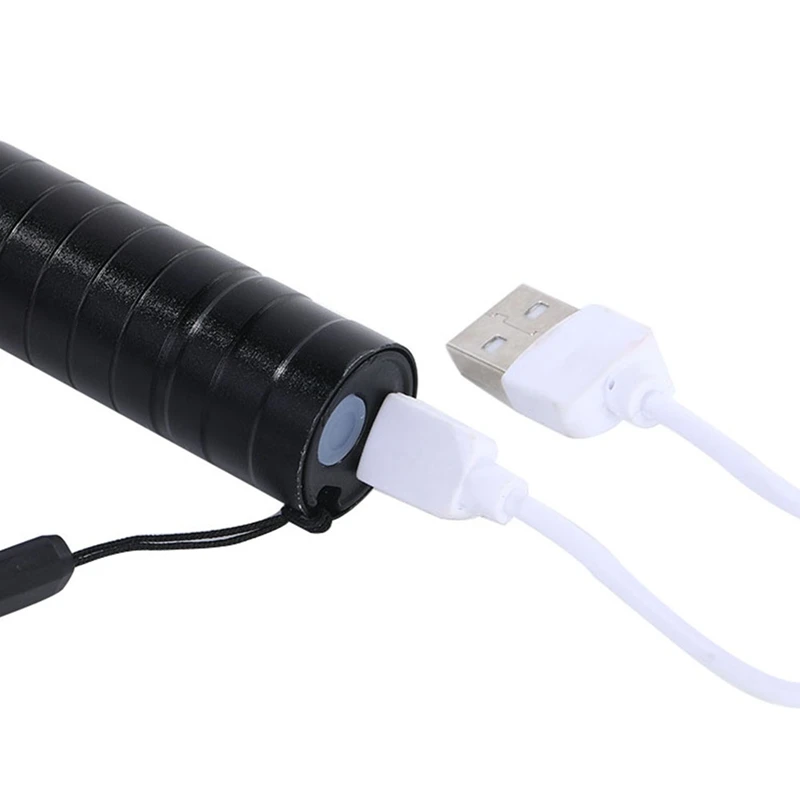 XPE Mini Flashlight Portable Torch Outdoors Waterproof USB Rechargeable Hiking Fishing Camping Flashlights
XPE Mini Flashlight Portable Torch Outdoors Waterproof USB Rechargeable Hiking Fishing Camping Flashlights