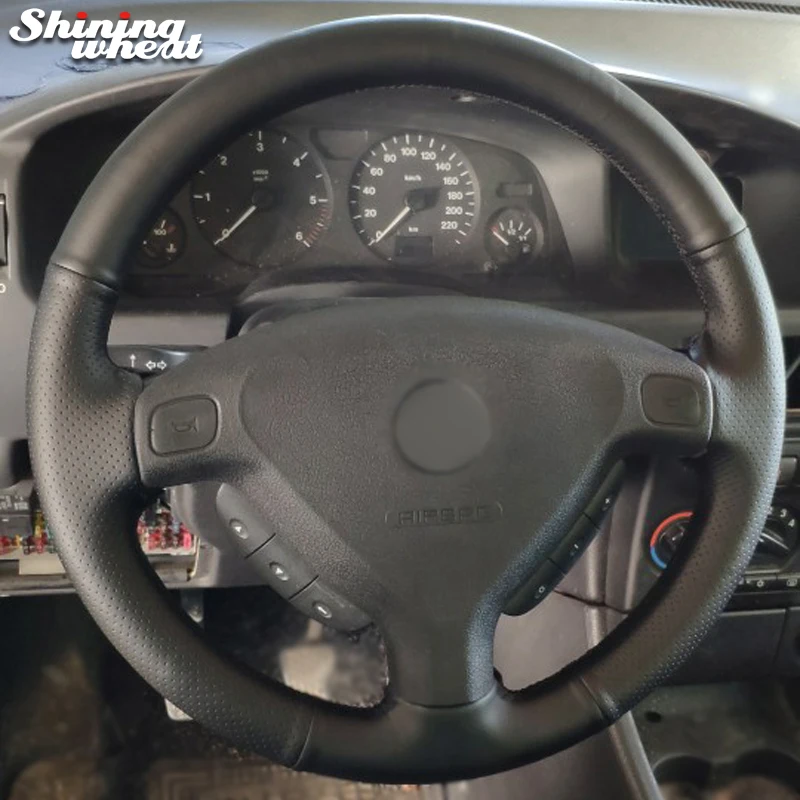 Black Leather Car Steering Wheel Cover for Opel Astra (G) 1998-2004 Zafira (A) 1999-2005 Agila (A) 2000-2004
Black Leather Car Steering Wheel Cover for Opel Astra (G) 1998-2004 Zafira (A) 1999-2005 Agila (A) 2000-2004