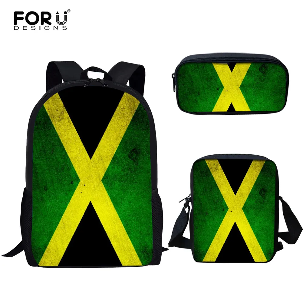 

Рюкзак для подростков FORUDESIGNS, оригинальный дизайнерский ранец, детские школьные ранцы, 3 предмета, рюкзак и сумка для ланча, сумка для ручек