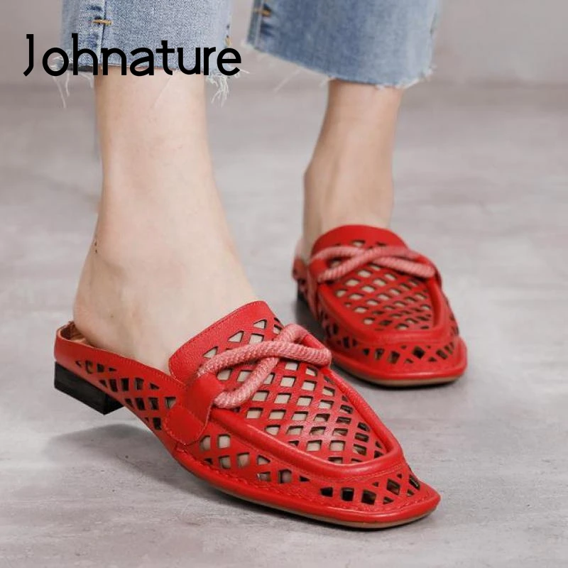 Johnature Summer Shoes Women Slippers Genuine Leather 2022 New Outside Slides Flat With Leisure Hollow Retro Ladies Slippers
Johnature Summer Shoes Women Slippers Genuine Leather 2022 New Outside Slides Flat With Leisure Hollow Retro Ladies Slippers