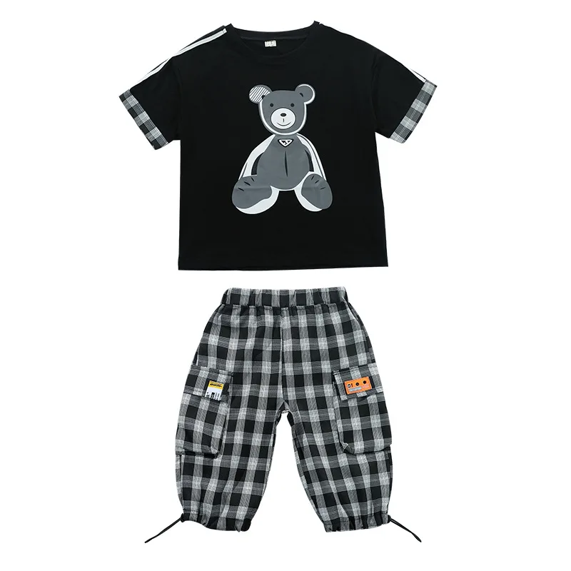 XINYOU 2021 Fashion Brand Pantaloons With T-shirt 2 pieces Shirts Sets For Boys Kids Clothe Cotton Bear Print Children Outwear
XINYOU 2021 Fashion Brand Pantaloons With T-shirt 2 pieces Shirts Sets For Boys Kids Clothe Cotton Bear Print Children Outwear