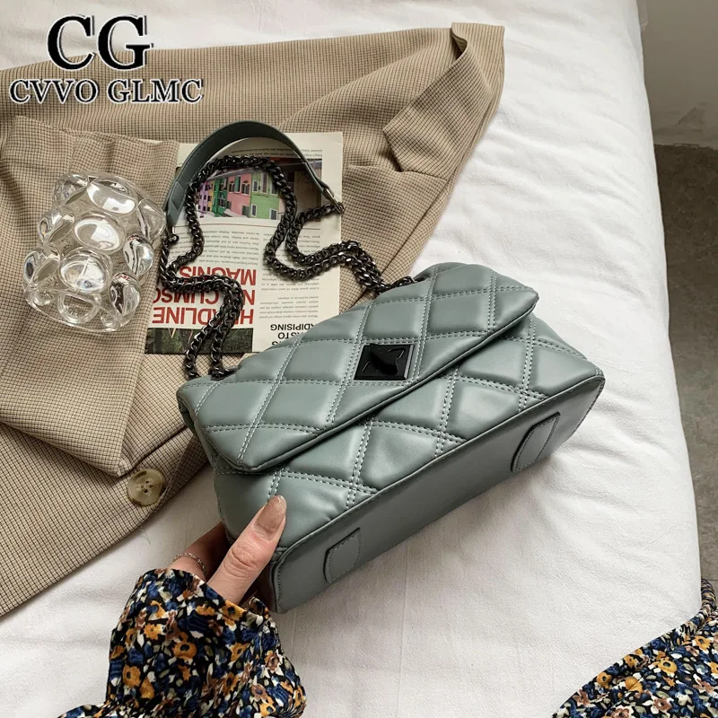 Cvvo Glmc Embroidery Thread Small PU Leather Crossbody Bags For Women 2021 Women's Branded Trending Chain Shoulder Handbags
Cvvo Glmc Embroidery Thread Small PU Leather Crossbody Bags For Women 2021 Women's Branded Trending Chain Shoulder Handbags